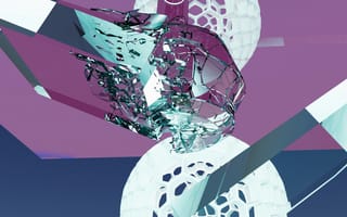 Картинка абстракция, графика, технологии, цвет, дизайн, арт, футуризм