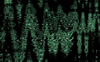 Картинка абстракция, узоры, текстура, вода, зеленый, темный, графика