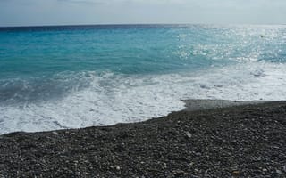 Картинка море, пляж, воды, пейзаж, камни, природа, отдых