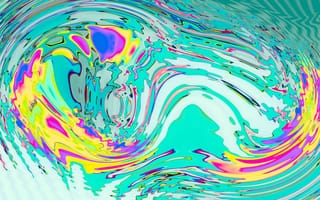 Картинка абстракция, цвета, вода, дизайн, графика, поток, модерн