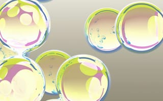 Картинка пузырьки, абстракция, фон, цвета, гладкий, минимализм, дизайн