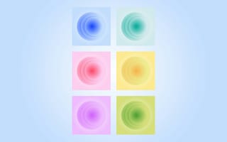 Картинка абстракция, цвета, гладкий, фон, минимализм, круги, графика