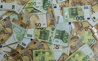 Картинка деньги, евро, банкноты, финансы, экономика, валюта, обои