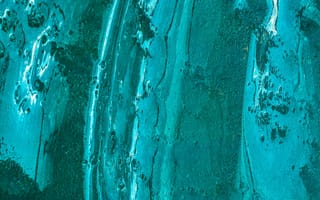 Картинка водная поверхность, текстура, синий, абстракция, природа, гладкий, глубина