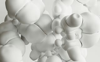 Картинка абстракция, белый, текстура, минимализм, формы, дизайн, фоны