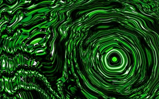 Картинка зеленый, абстракция, волны, текстура, гладкий, дизайн, фоновое