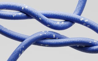 Картинка веревка, синий, абстракция, текстура, узор, дизайн, фон