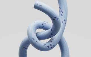 Картинка абстракция, скульптура, синий, изогнутый, дизайн, текстура, минимализм