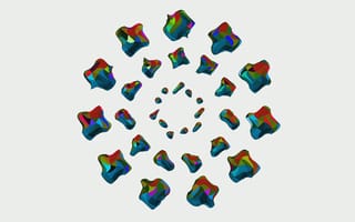 Картинка абстракция, цвет, графика, дизайн, формы, модерн, арт