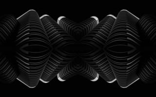 Картинка абстракция, черный, графика, дизайн, формы, минимализм, текстура