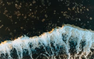 Картинка океан, волны, пейзаж, природа, море, водная поверхность, фотография