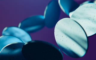 Картинка абстракция, цвет, синий, круги, текстура, фон, гладкий