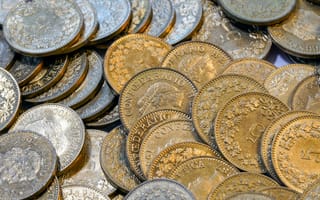 Картинка монеты, деньги, коллекция, финансы, металл, драгоценности, инвестиции