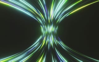 Картинка абстракция, свет, линии, цвет, фоновое, гладкий, технологии
