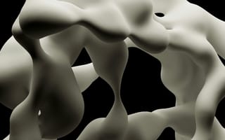 Картинка абстракция, формы, текстура, минимализм, дизайн, 3D, арт
