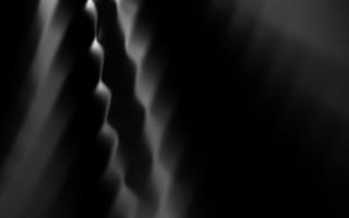 Картинка абстракция, черно-белый, текстура, минимализм, свет, тень, гладкость