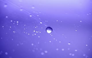 Картинка капля, вода, фон, пурпурный, абстракция, макро, текстура
