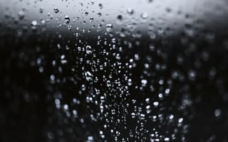 Картинка поверхность, мокрое, капли, вода, стекло