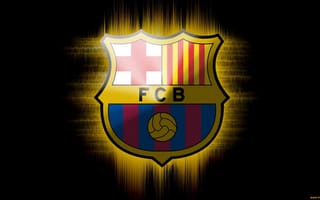 Картинка FCB, logo, barcelona, black, Barcelona