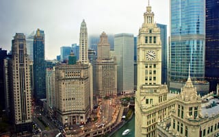 Картинка usa, америка, небоскребы, здания, сша, illinois, chicago, чикаго