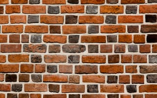 Обои brick, cement, varied, wall, pattern