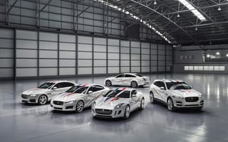 Картинка Jaguar, Белый, белых, Металлик, Автомобили, белые, Ягуар, белая, Авто, Машины