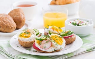 Картинка яйцами, Завтрак, тарелке, яйцо, Овощи, Еда, Тарелка, питания, Пища, Яйца, яиц, Продукты