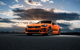 Картинка Киа, GTS, Авто, оранжевых, оранжевые, оранжевая, KIA, 2020, Автомобили, Stinger, Машины, Оранжевый