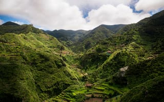 Картинка Испания, Tenerife, Macizo, Природа, гора, Anaga, Горы, Поля, de