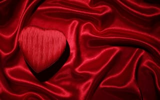 Картинка День, всех, красных, сердечко, красные, Валентина, сердца, Сердце, текстиль, влюблённых, красная, святого, Красный, Ткань, серце