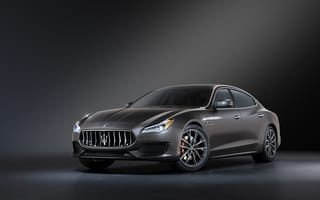 Обои Maserati, Quattroporte, машина, Мазерати, серая, Металлик, Серый, авто, серые, Sport, Автомобили, машины, Package, M156, 2020, GT, автомобиль