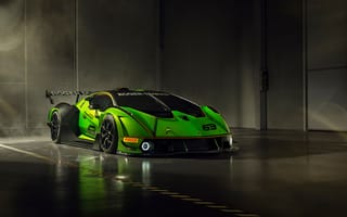 Обои Lamborghini, Essenza, зеленая, зеленые, SCV12, 2020, авто, Зеленый, автомобиль, машины, машина, Автомобили, Ламборгини, зеленых