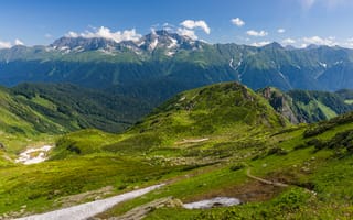 Картинка Россия, Mount, Природа, Chugush, гора, Горы