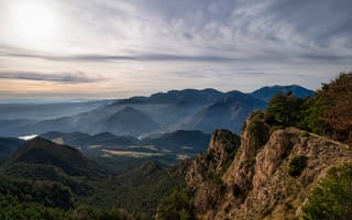 Картинка Испания, Catalonia, Скала, Природа, Горы, Утес, скалы, скале, гора