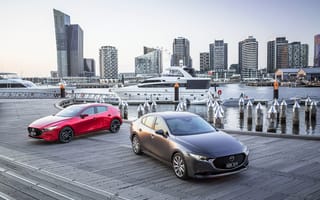 Обои 2019, Mazda, машина, Мазда, вдвоем, Двое, две, автомобиль, машины, два, Автомобили, авто