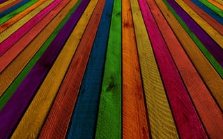 Картинка Текстура, Разноцветные, Доски