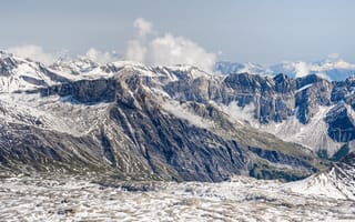 Картинка альп, Швейцария, Альпы, панорамная, Горы, гора, Природа, Панорама, Gryon