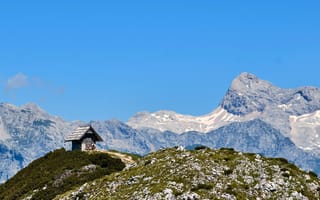 Картинка Словения, Vogel, Горы, Природа, гора