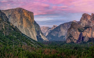 Картинка Йосемити, Калифорния, скалы, штаты, Утес, Горы, скале, америка, Парки, парк, Скала, Природа, гора, США, калифорнии