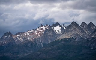 Картинка Аргентина, Patagonia, Природа, облако, Горы, гора, Облака, облачно