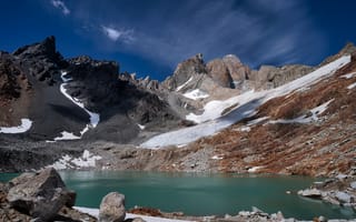 Картинка Аргентина, El, Горы, Озеро, Природа, Chalten, Patagonia, гора