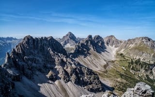Картинка Альпы, Австрия, скалы, Горы, альп, Tyrol, гора, скале, Природа, Скала, 