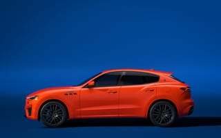 Картинка Maserati, Levante, Металлик, оранжевая, (M161), 2022, Автомобили, Оранжевый, оранжевых, Цветной, Мазерати, машины, Сбоку, машина, FTributo, автомобиль, авто, оранжевые