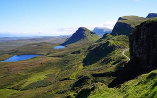 Картинка Шотландия, Isle, Природа, of, Skye, Горы, гора