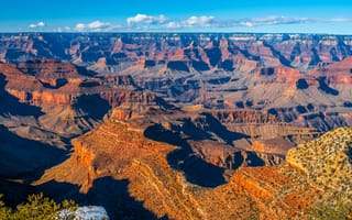 Картинка Гранд-Каньон, парк, Скала, США, скалы, каньоны, Утес, каньона, штаты, Каньон, америка, Природа, скале, Парки