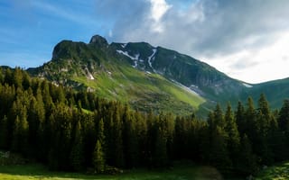 Картинка альп, Швейцария, гора, Природа, Альпы, облако, облачно, Облака, Горы, Gurnigel