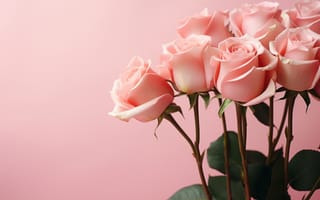 Картинка Букеты, Розы, Цветы, розовых, Розовый, розовая, букет, розовые, роза, цветок
