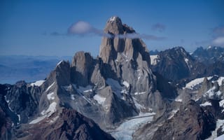 Картинка Аргентина, Fitz, Roy, гора, Скала, Горы, скале, скалы, Природа, Утес