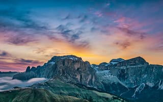 Картинка Италия, Dolomites, Горы, Утес, скалы, Природа, гора, скале, Скала