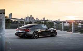 Картинка Ауди, RS, GT, e-tron, performance, 2024, Audi, Черный, черная, машина, машины, авто, черных, черные, Автомобили, автомобиль, Металлик